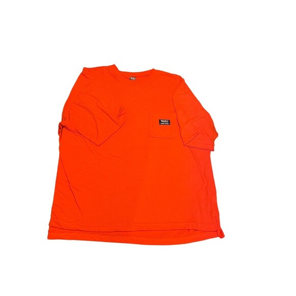 Walls Work Wear T Shirt XXL Safety Orange - Picture 5 of 5